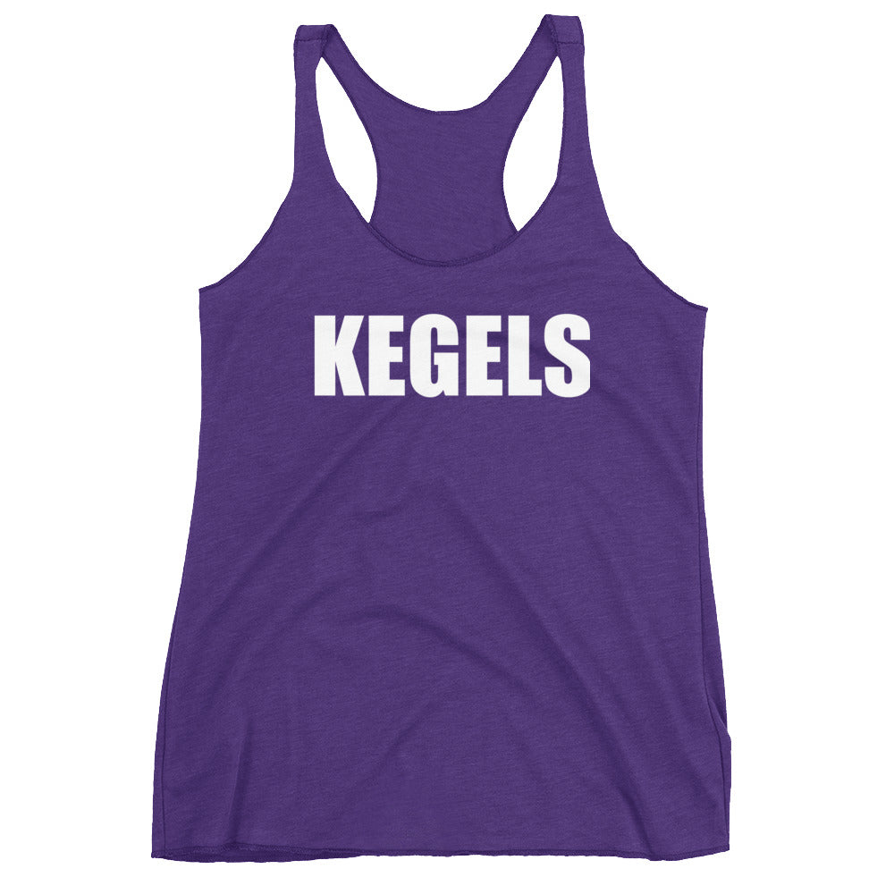 KEGELS Women's Racerback Tank
