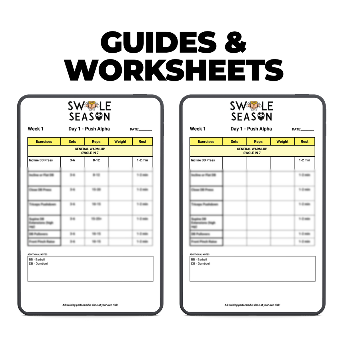 Swole Season Program