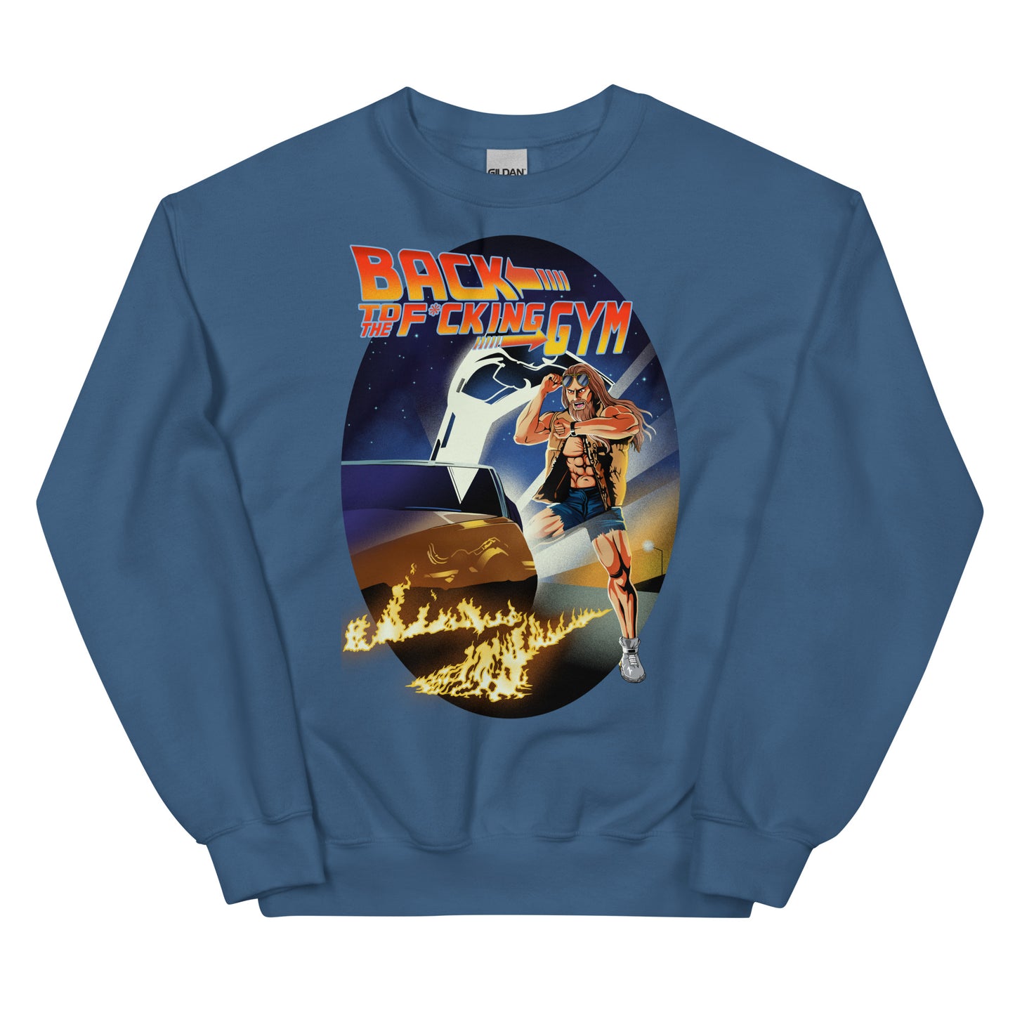 Back To The F*cking Gym (Image) Sweatshirt
