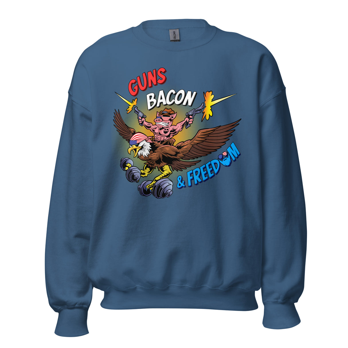 Guns, Bacon & Freedom (Image) Sweatshirt