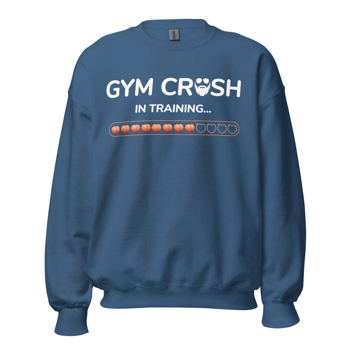 Gym Crush In Training (Peach) Sweatshirt