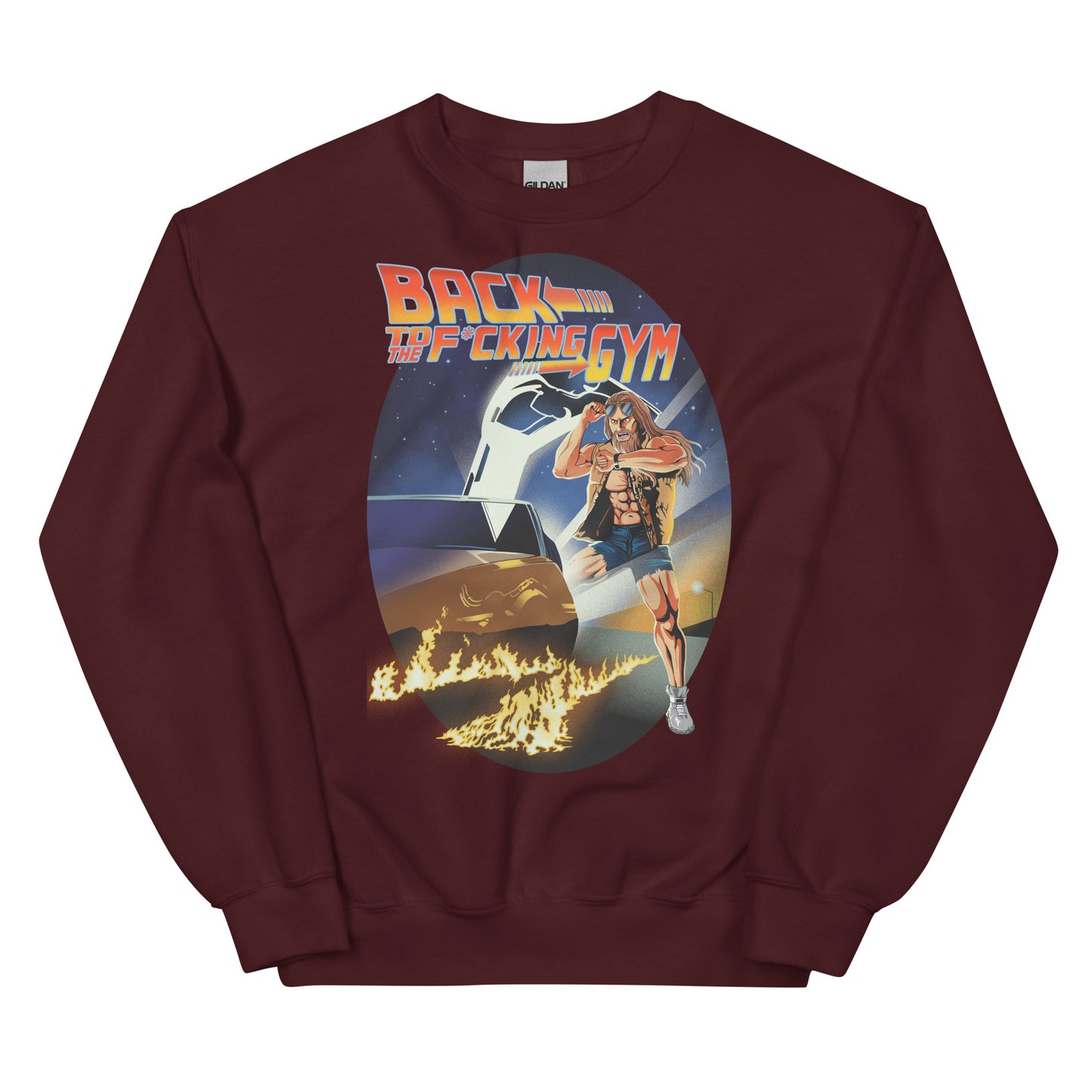 Back To The F*cking Gym (Image) Sweatshirt