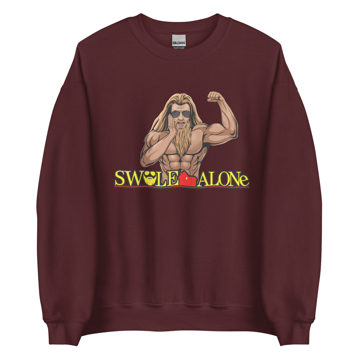 Swole Alone (Image) Sweatshirt