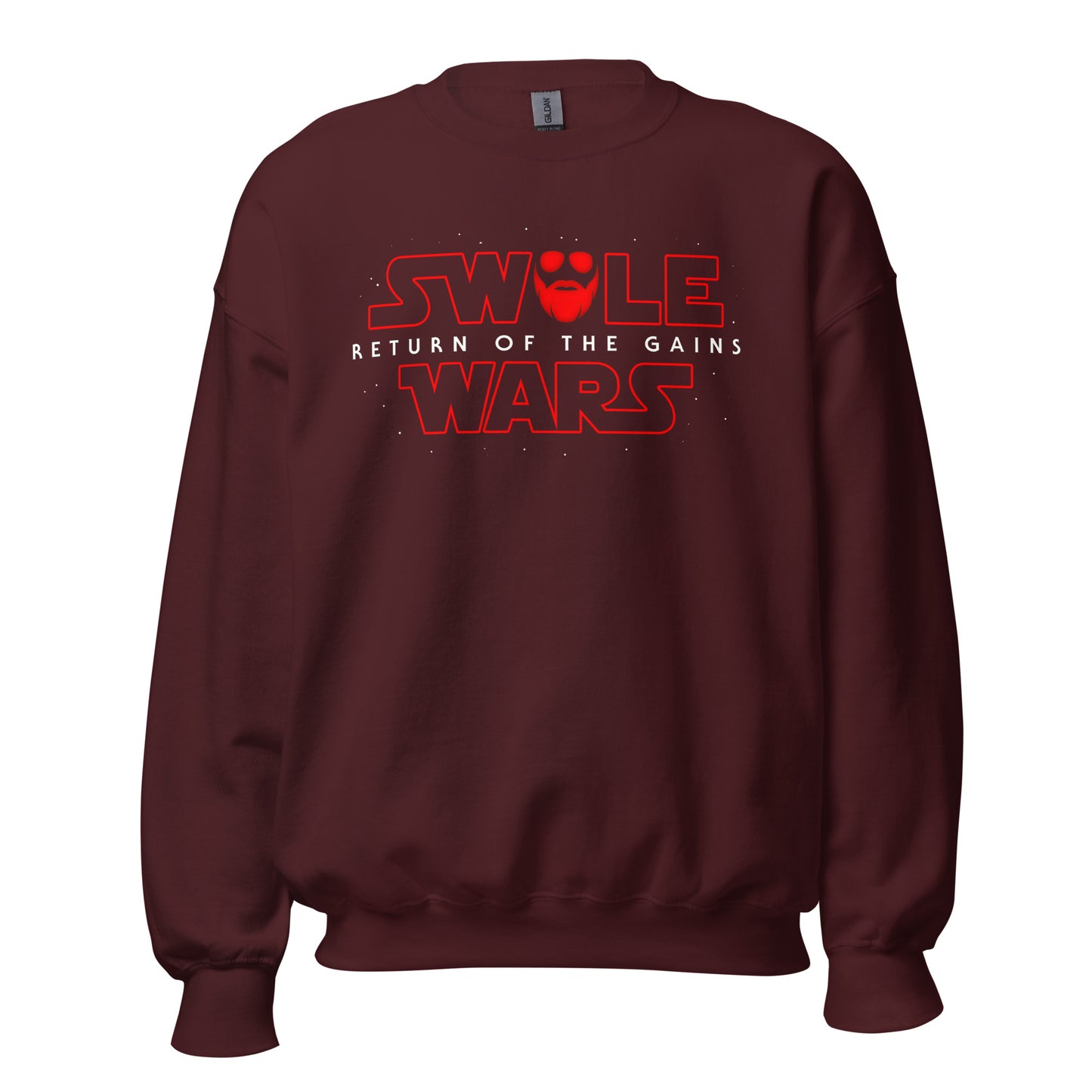 Swole Wars Red Sweatshirt