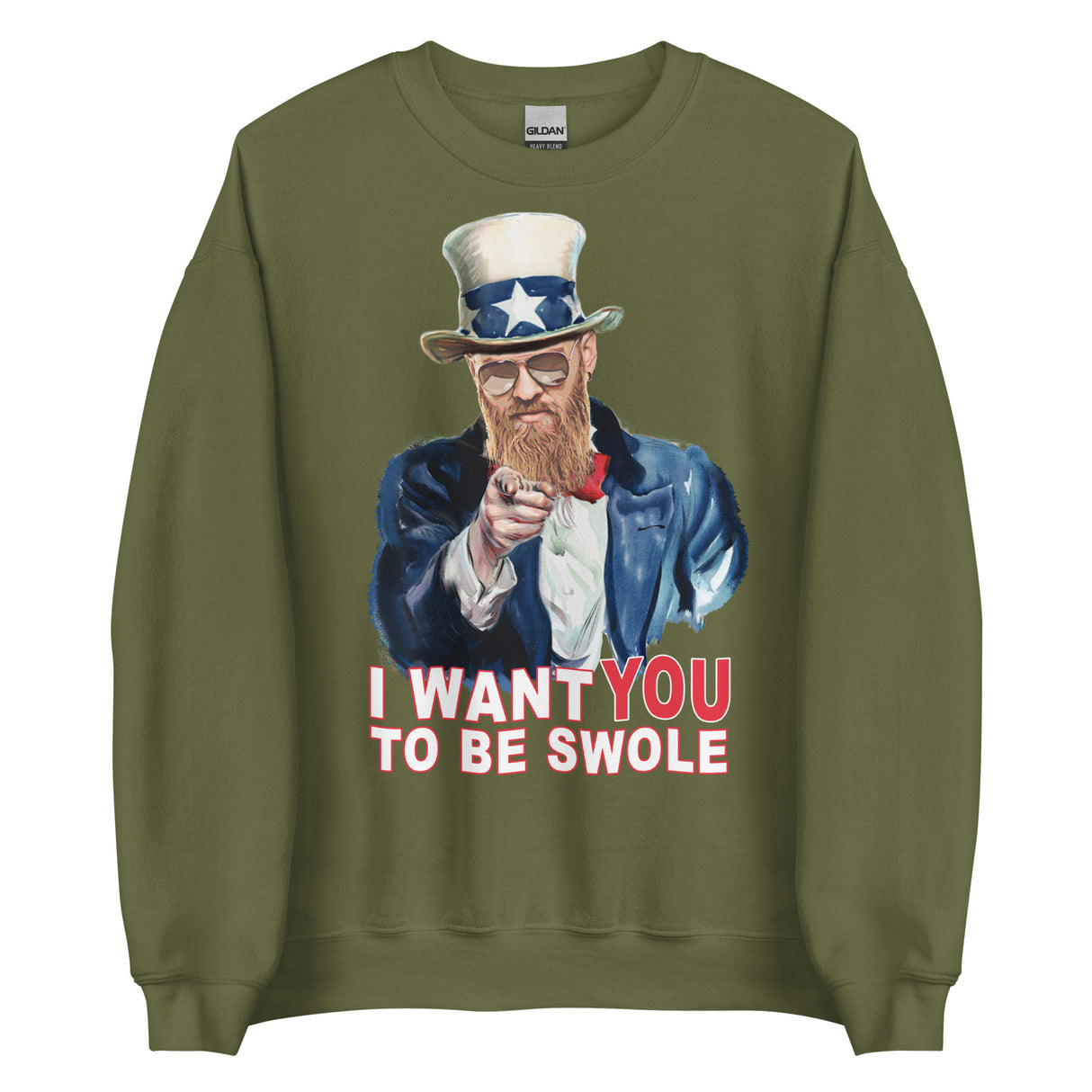 I Want You To Be Swole Sweatshirt