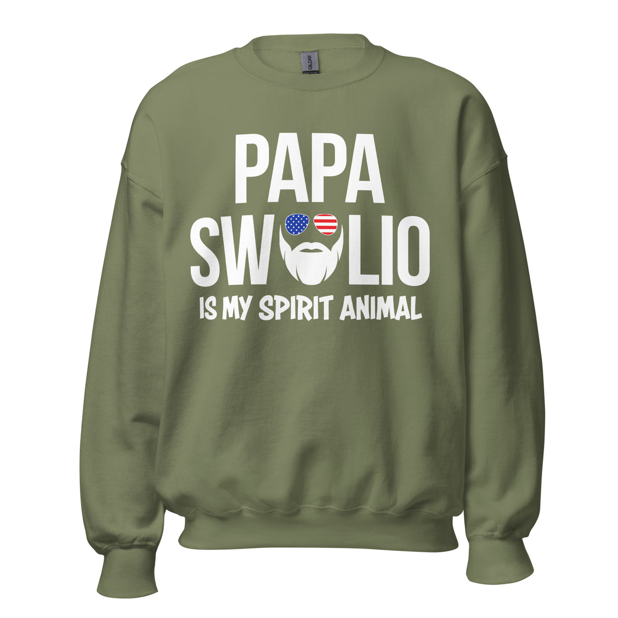 Papa Swolio Is My Spirit Animal Sweatshirt