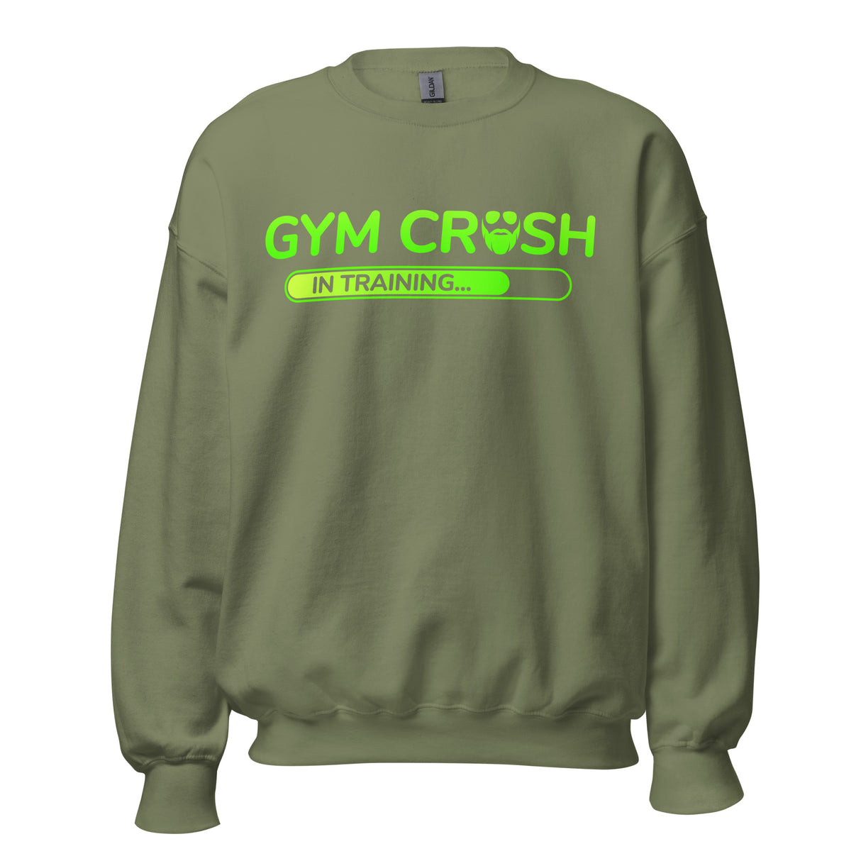Gym Crush In Training (Green) Sweatshirt