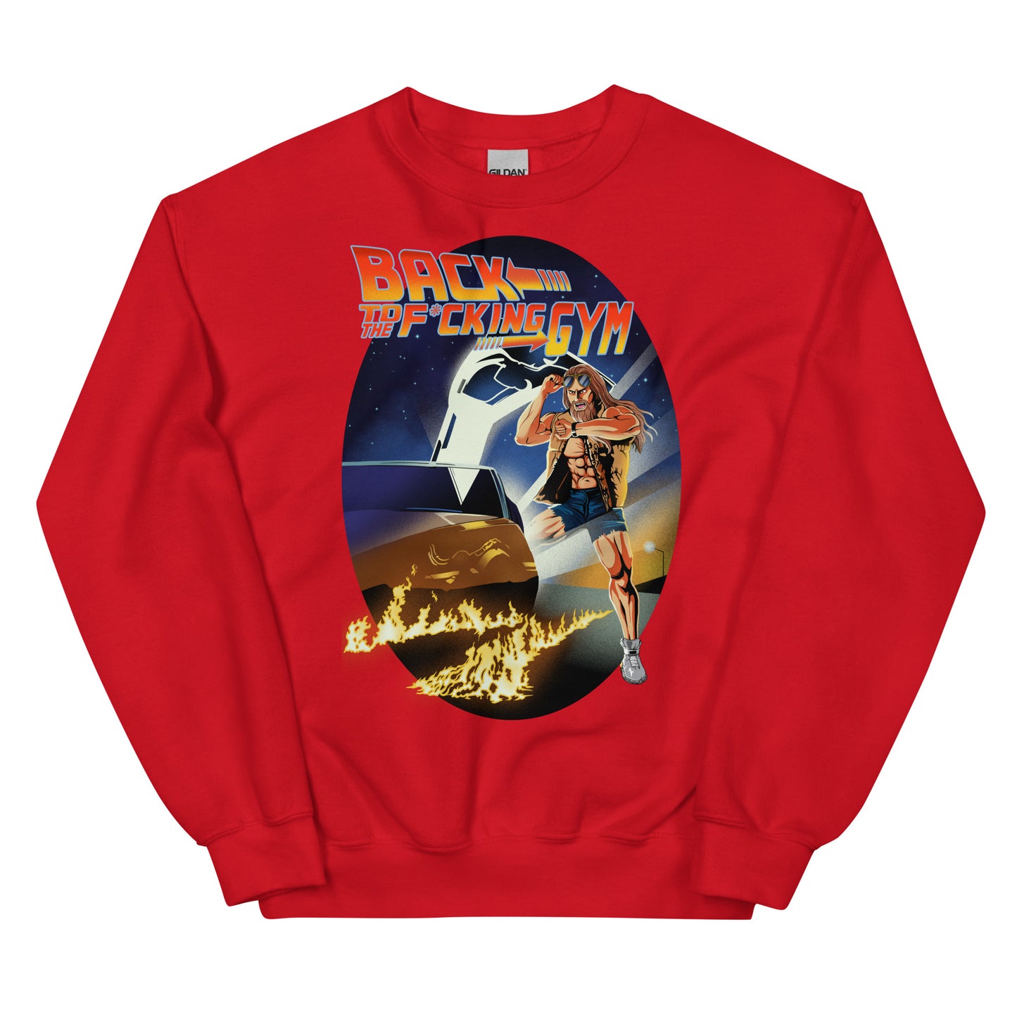 Back To The F*cking Gym (Image) Sweatshirt