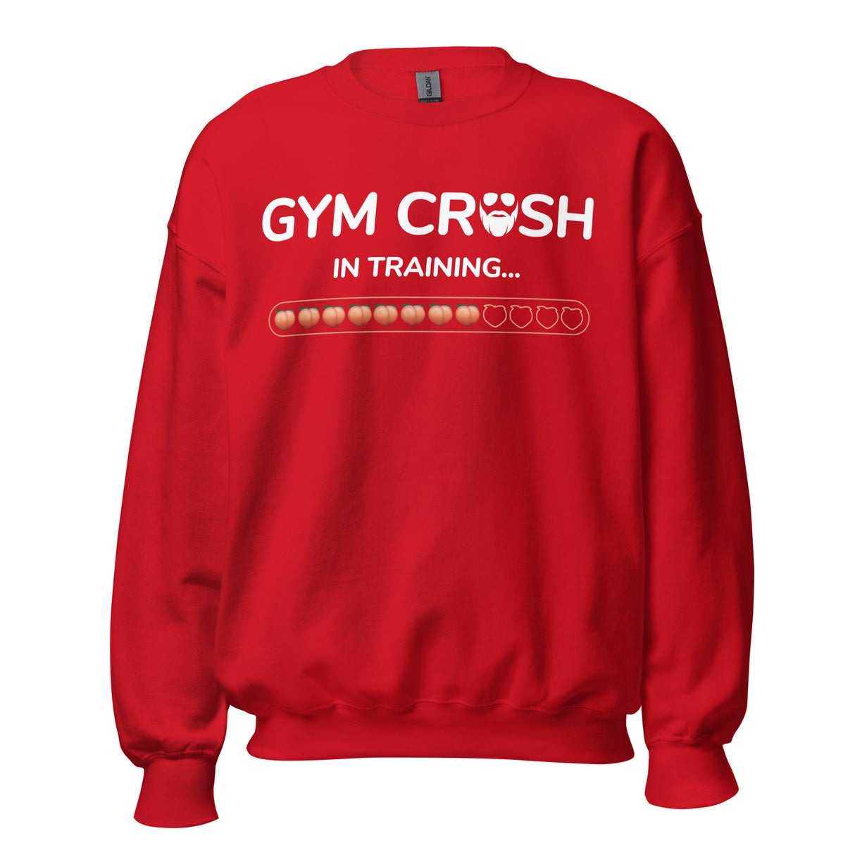 Gym Crush In Training (Peach) Sweatshirt