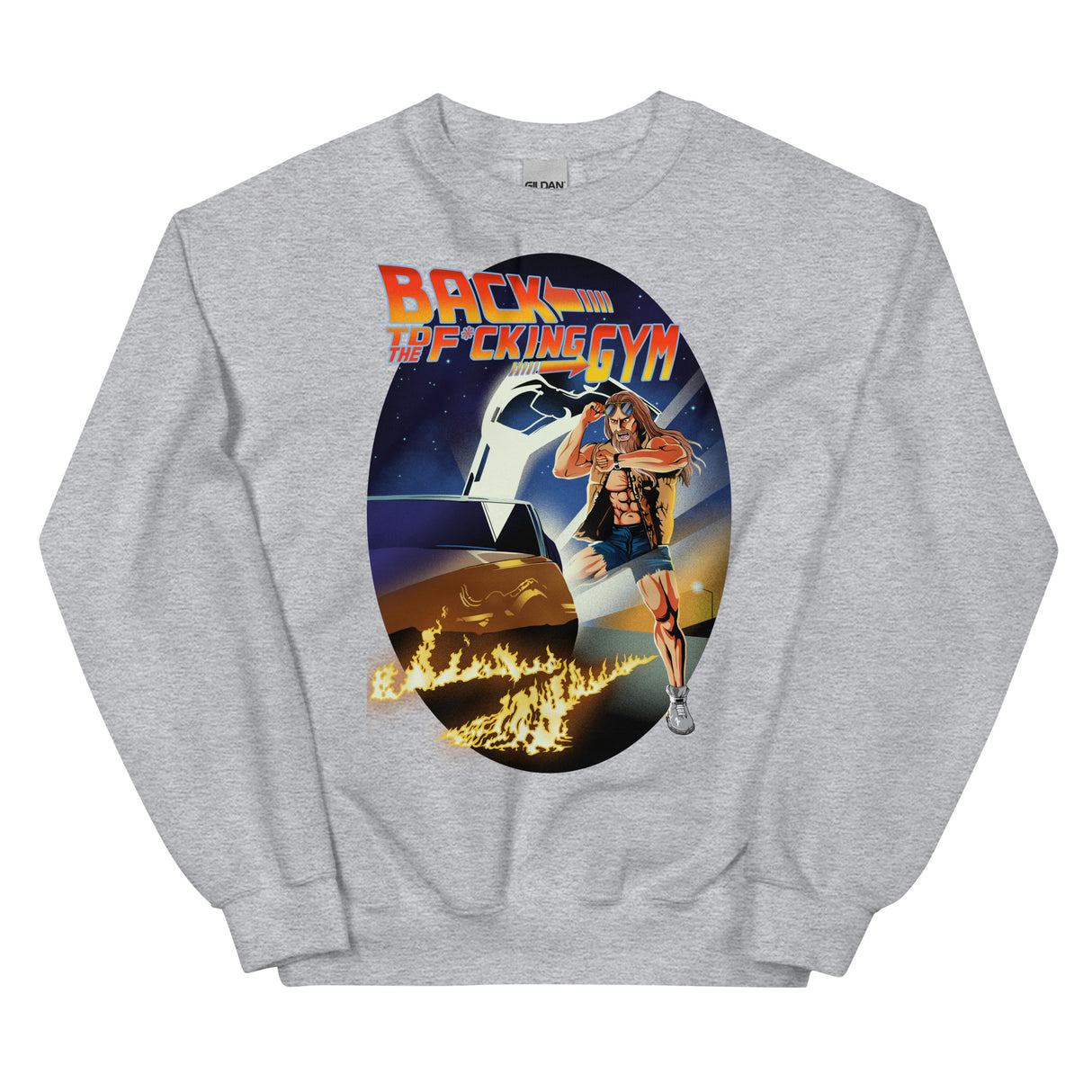 Back To The F*cking Gym (Image) Sweatshirt