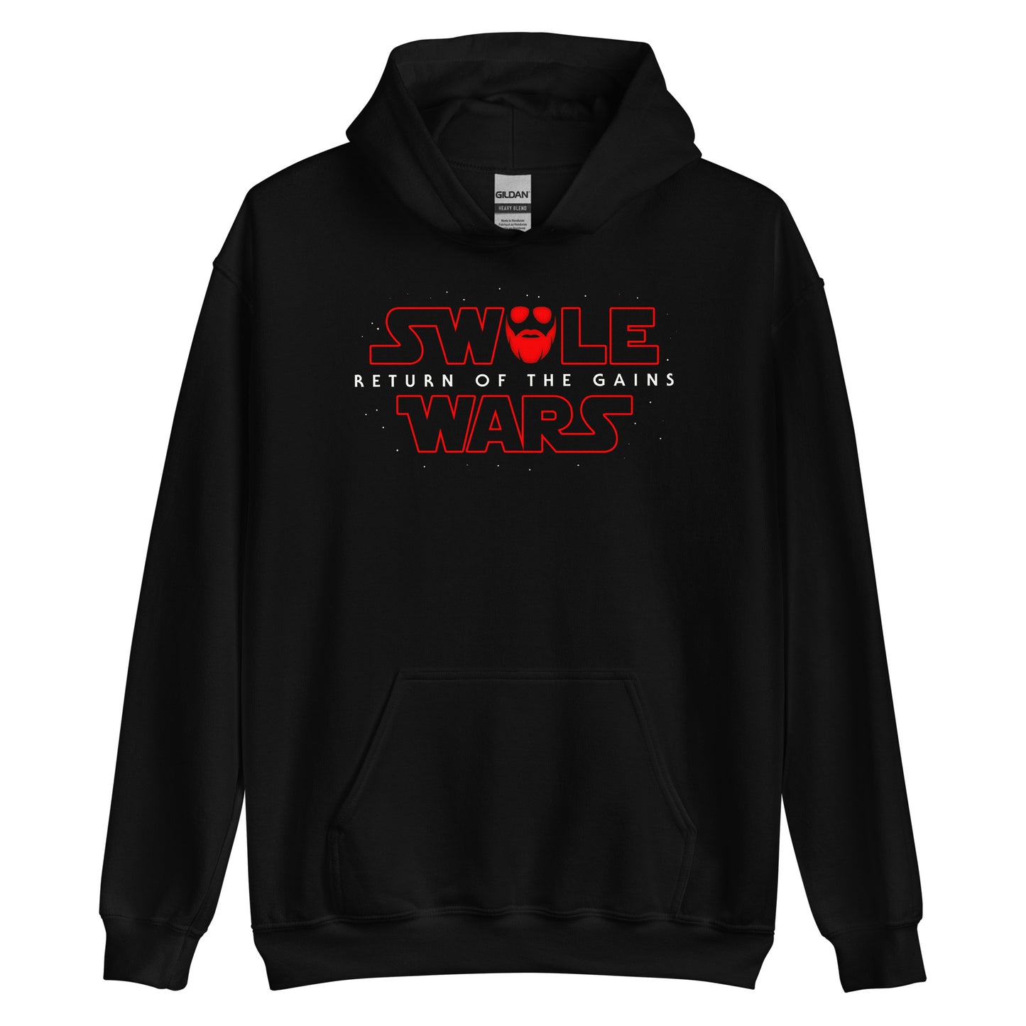 Swole Wars Red Hoodie