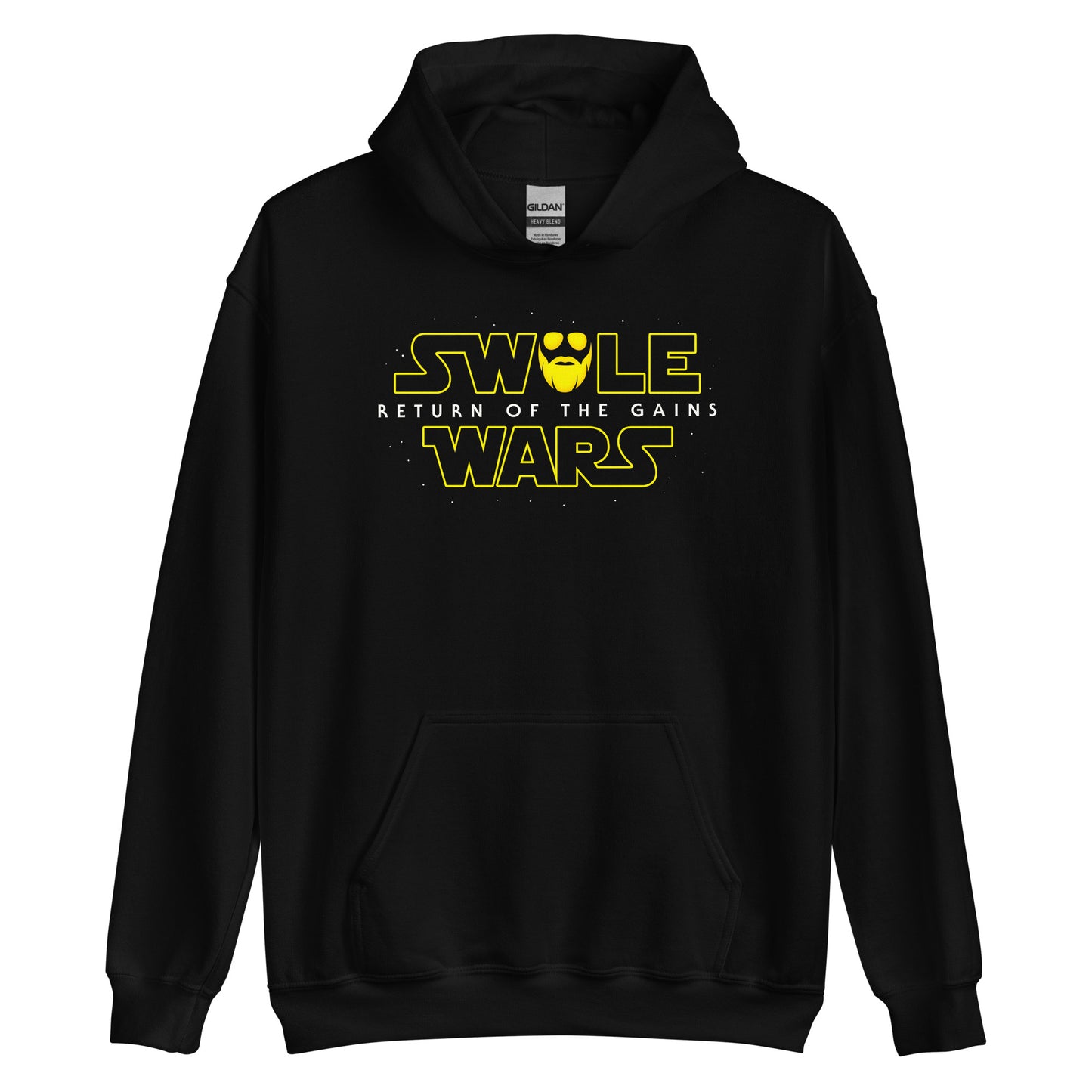 Swole Wars Yellow Hoodie