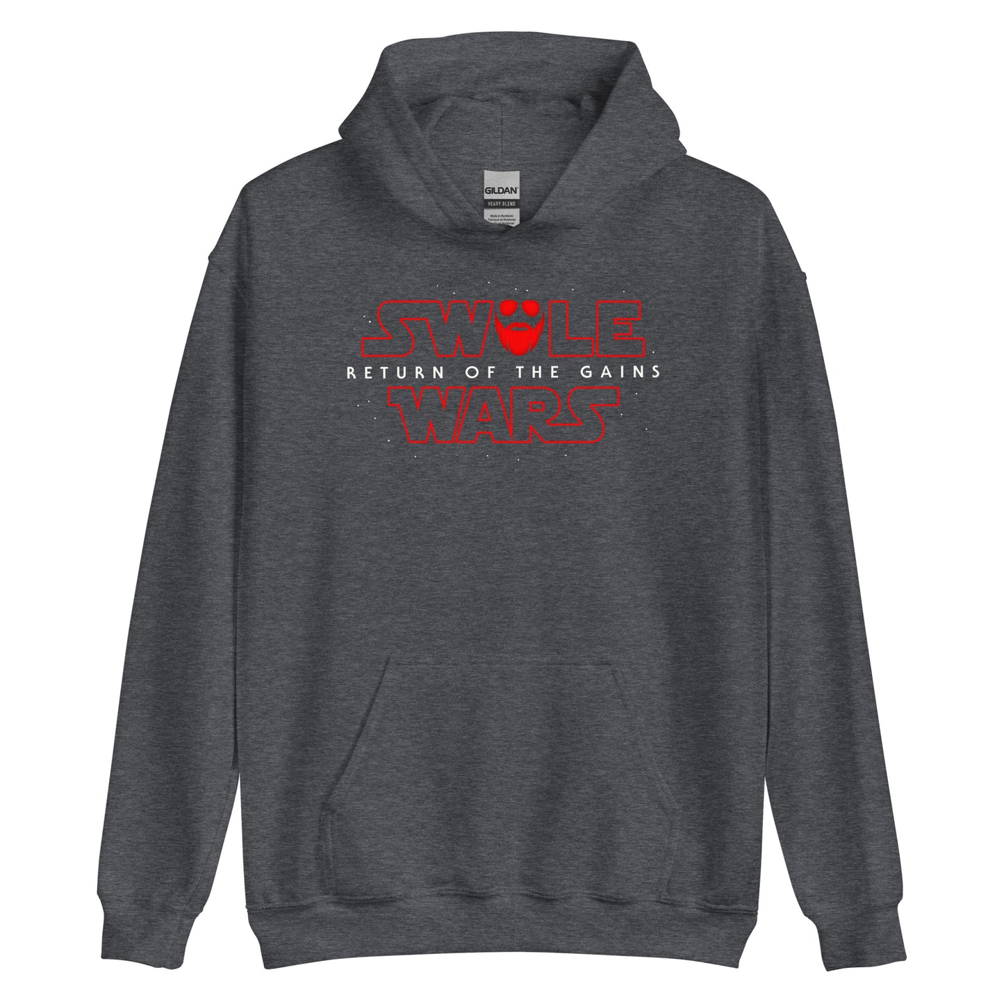 Swole Wars Red Hoodie