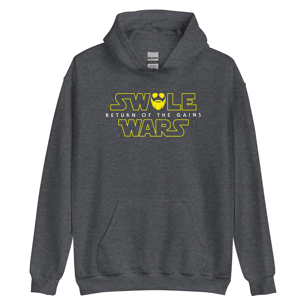 Swole Wars Yellow Hoodie