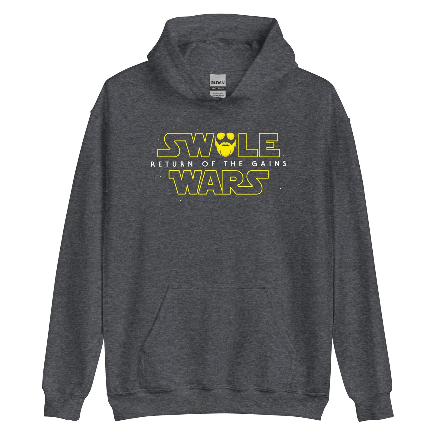 Swole Wars Yellow Hoodie