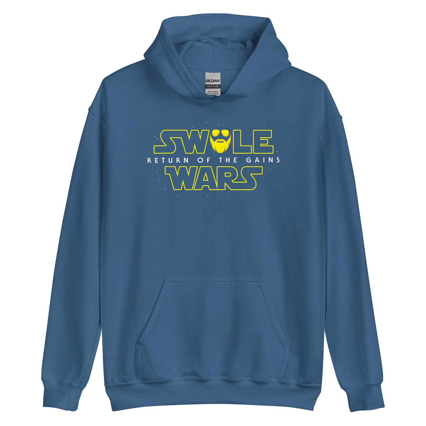Swole Wars Yellow Hoodie