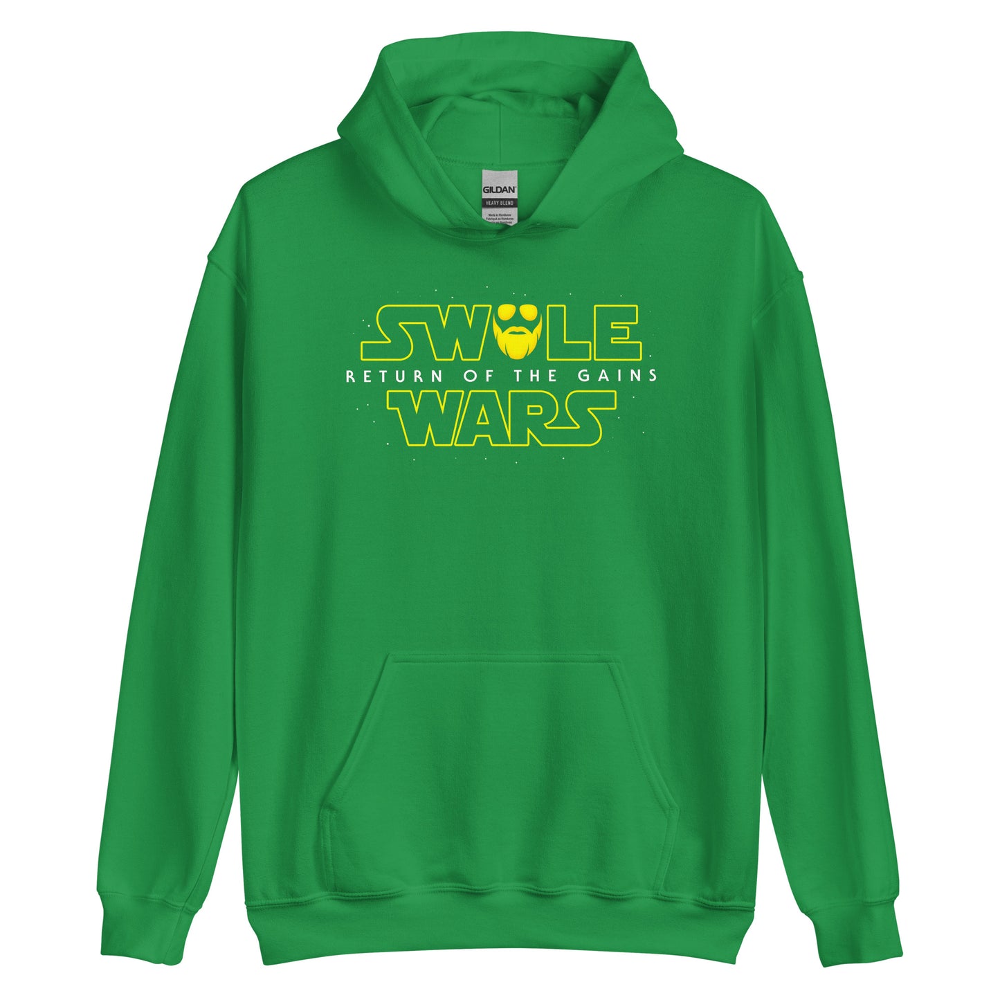 Swole Wars Yellow Hoodie