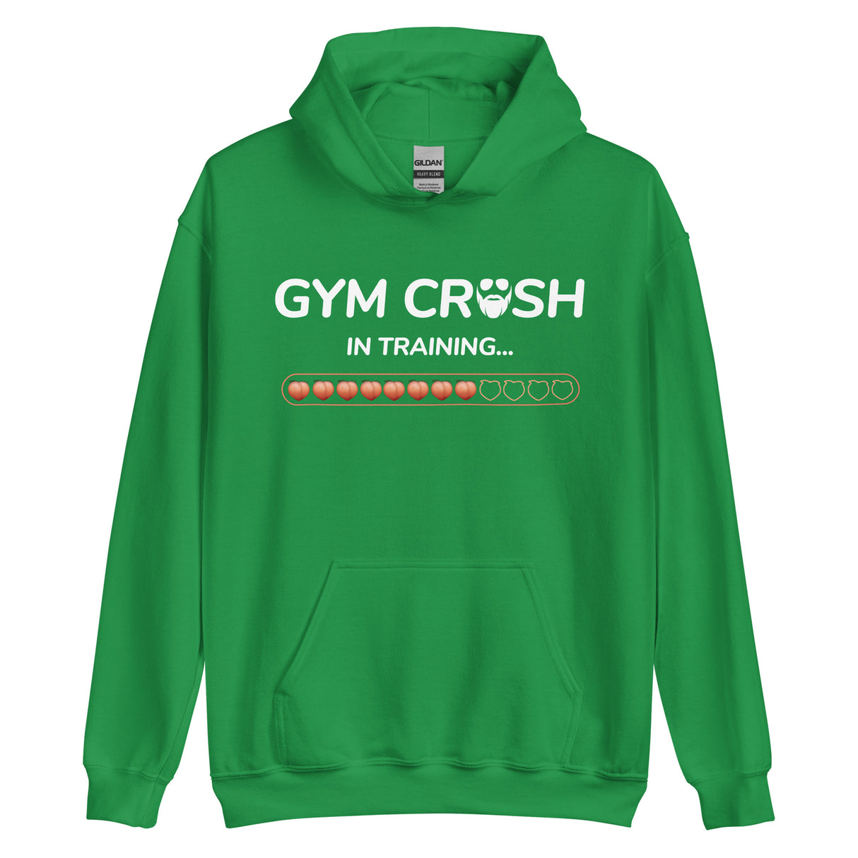 Gym Crush In Training (Peach) Hoodie