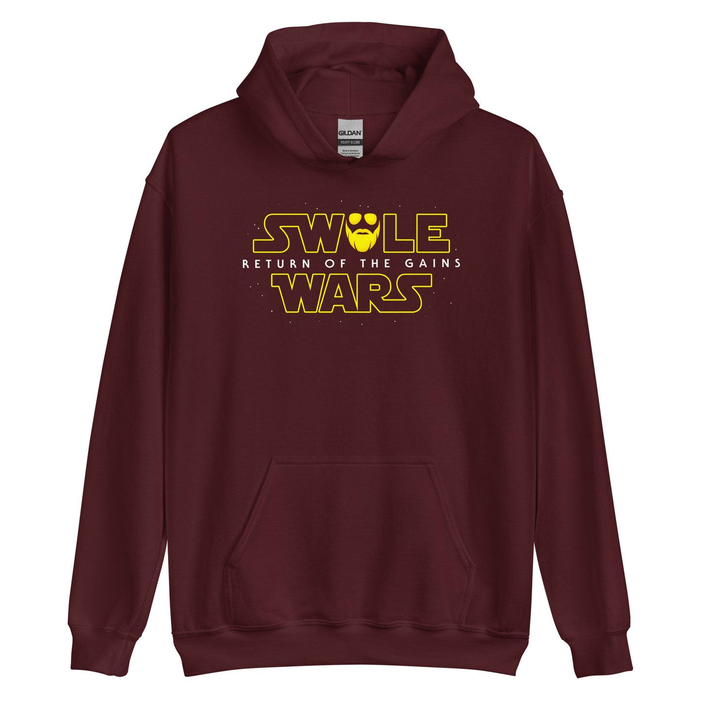 Swole Wars Yellow Hoodie