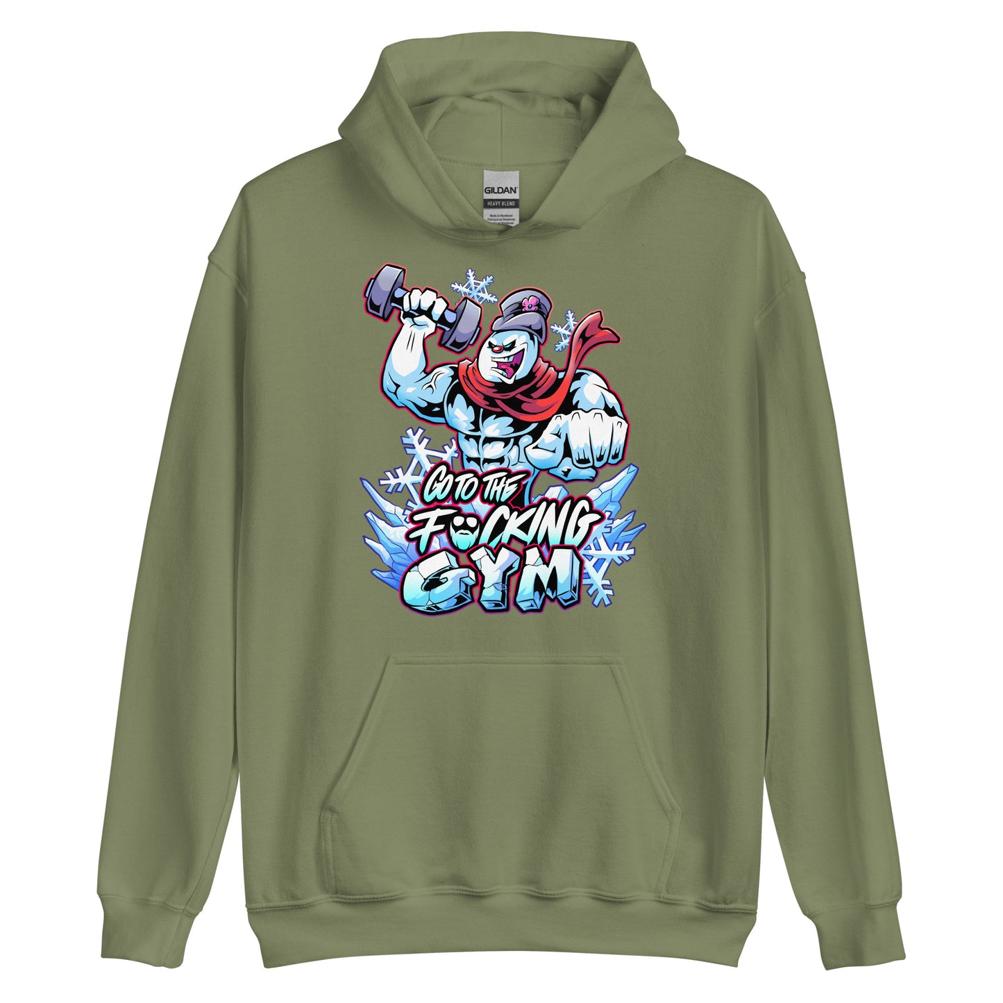 Frosty The SwoleMan Hoodie