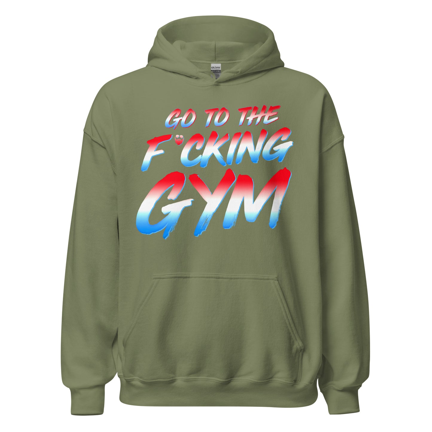 Go To The F*cking Gym USA Hoodie
