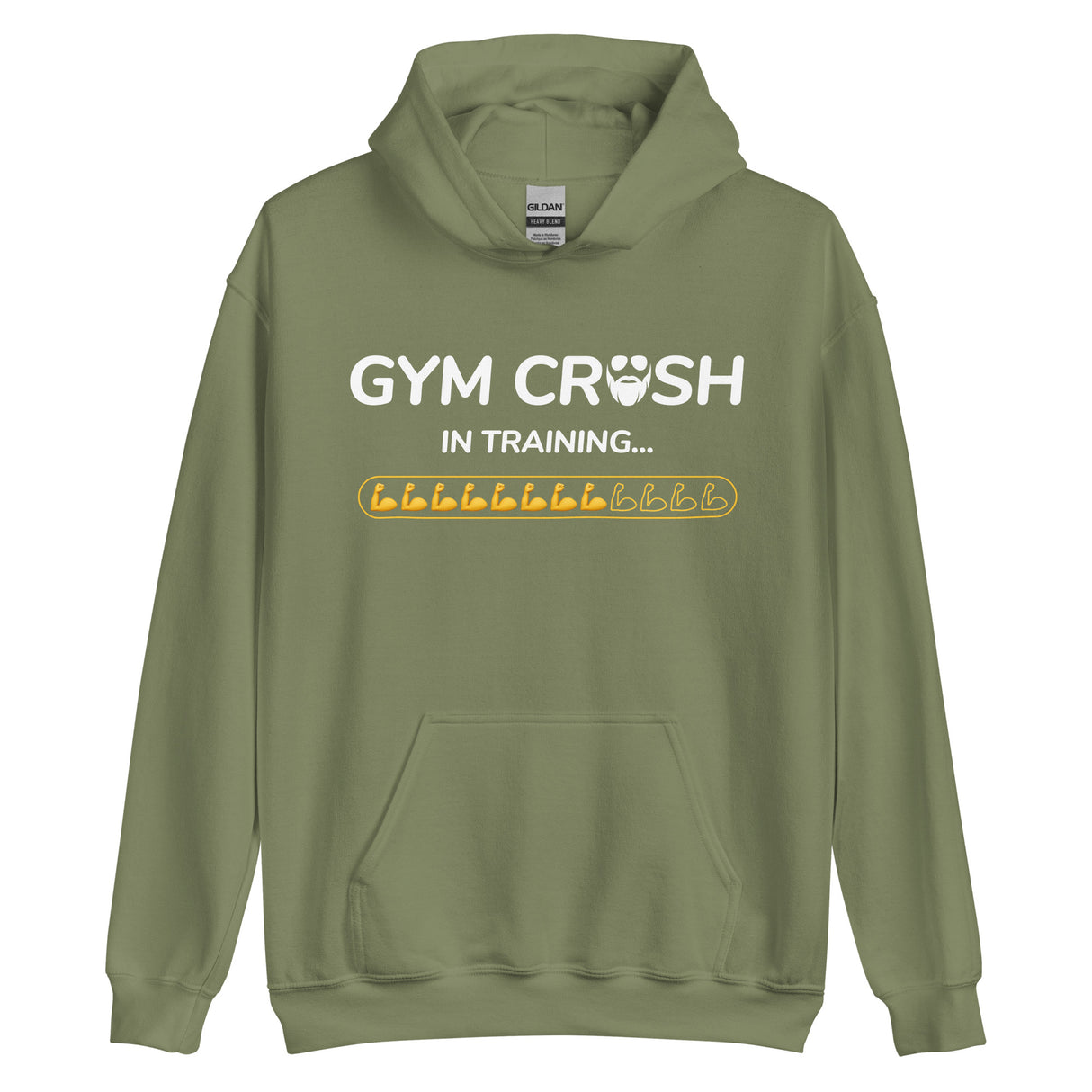 Gym Crush In Training (Bicep) Hoodie