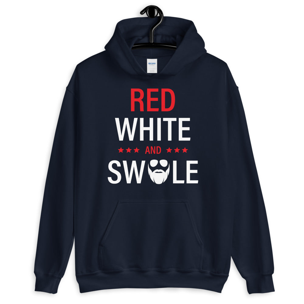 Red, White and Swole Hoodie