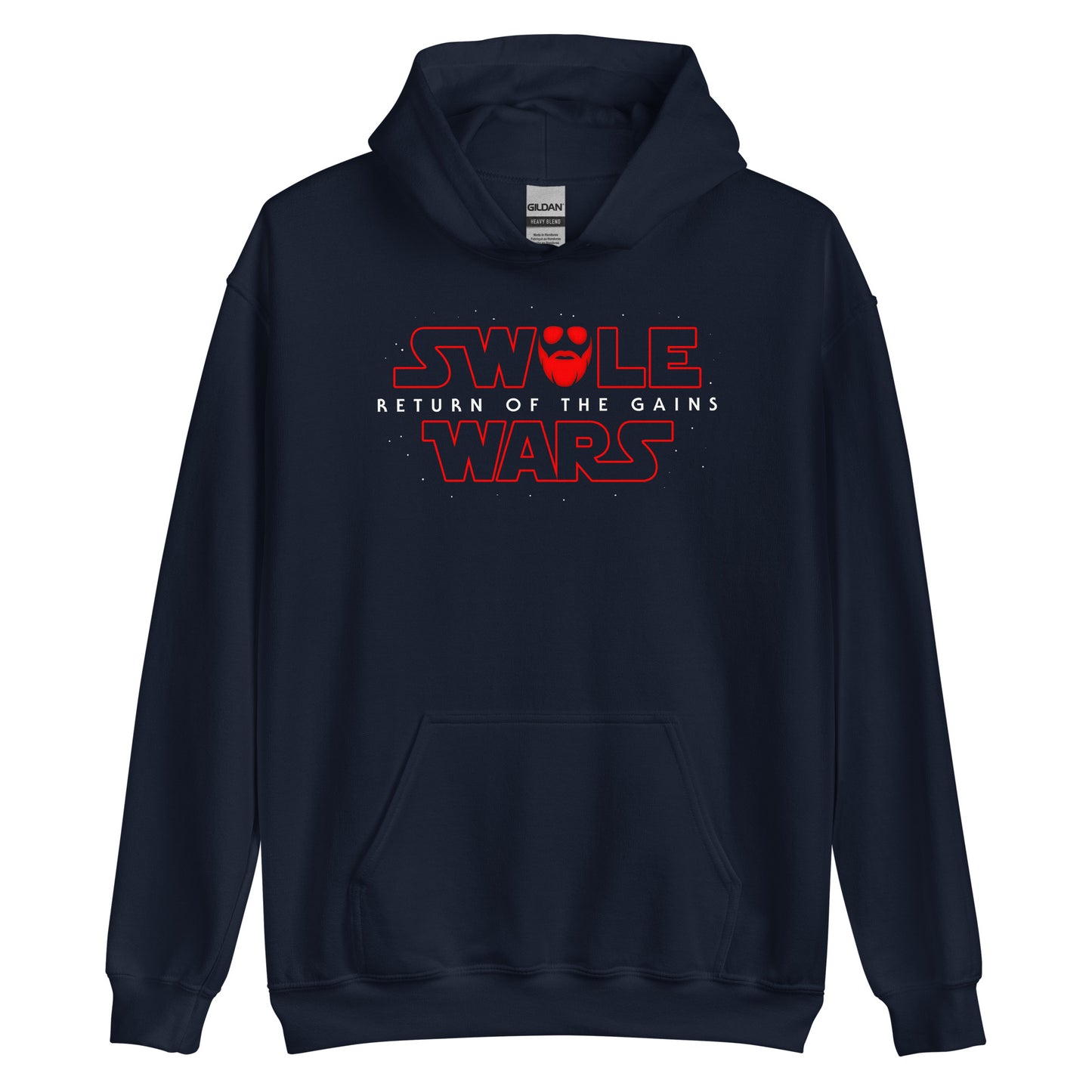 Swole Wars Red Hoodie