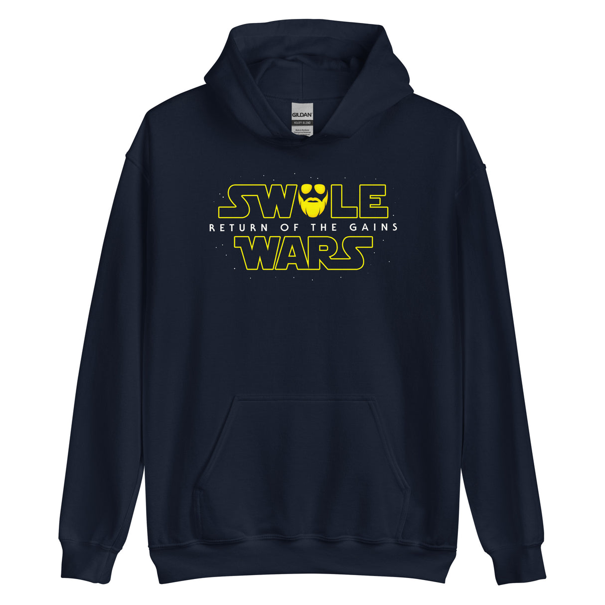 Swole Wars Yellow Hoodie