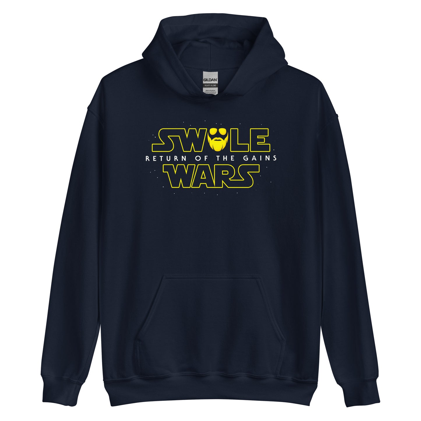 Swole Wars Yellow Hoodie