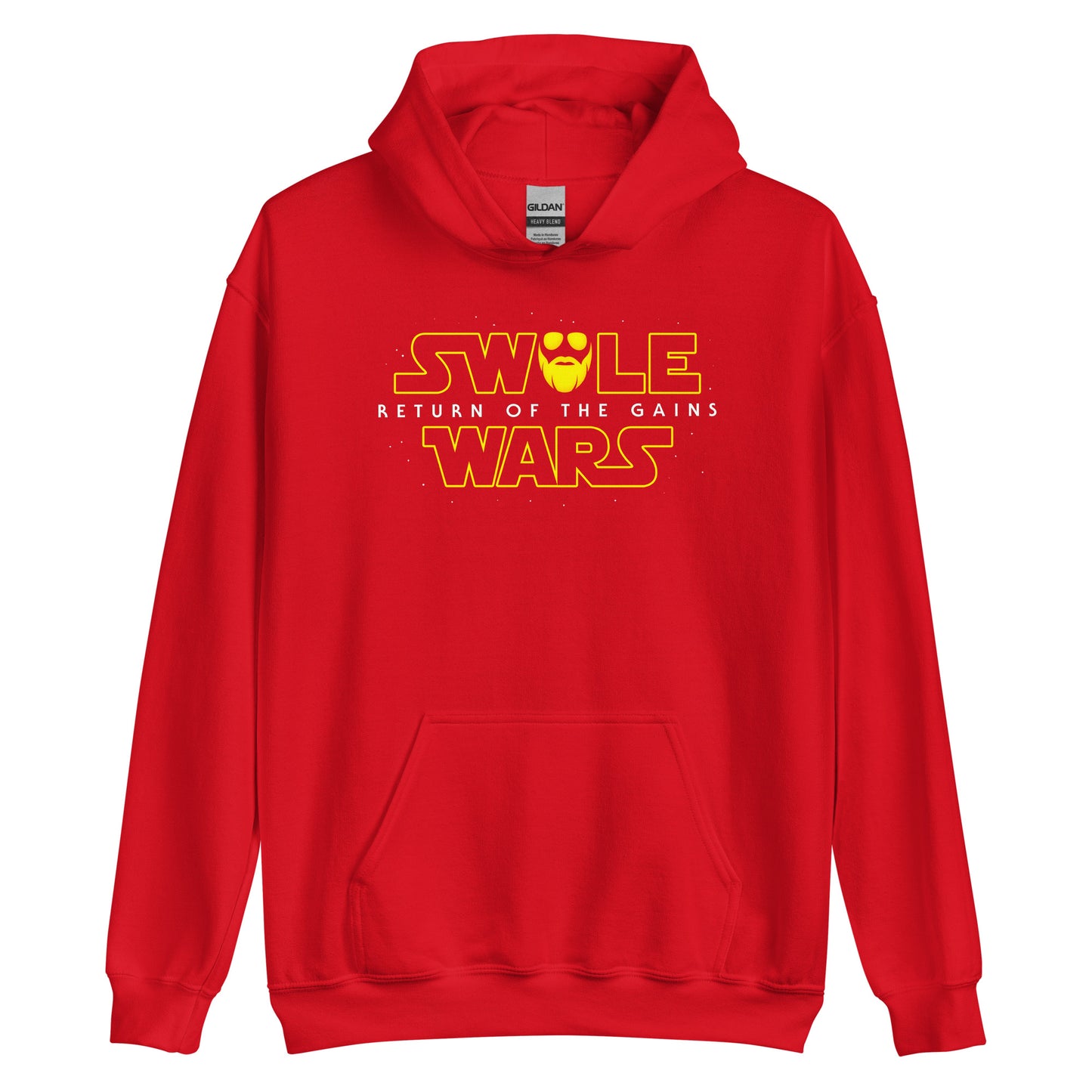 Swole Wars Yellow Hoodie
