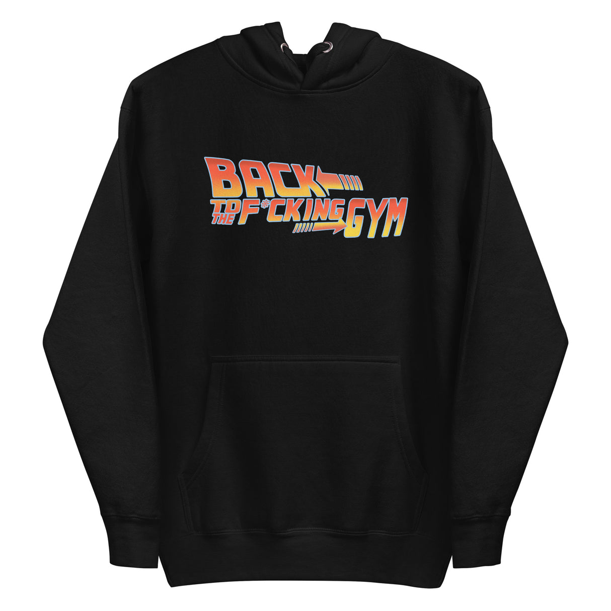 Back To The F*cking Gym (Logo) Premium Hoodie