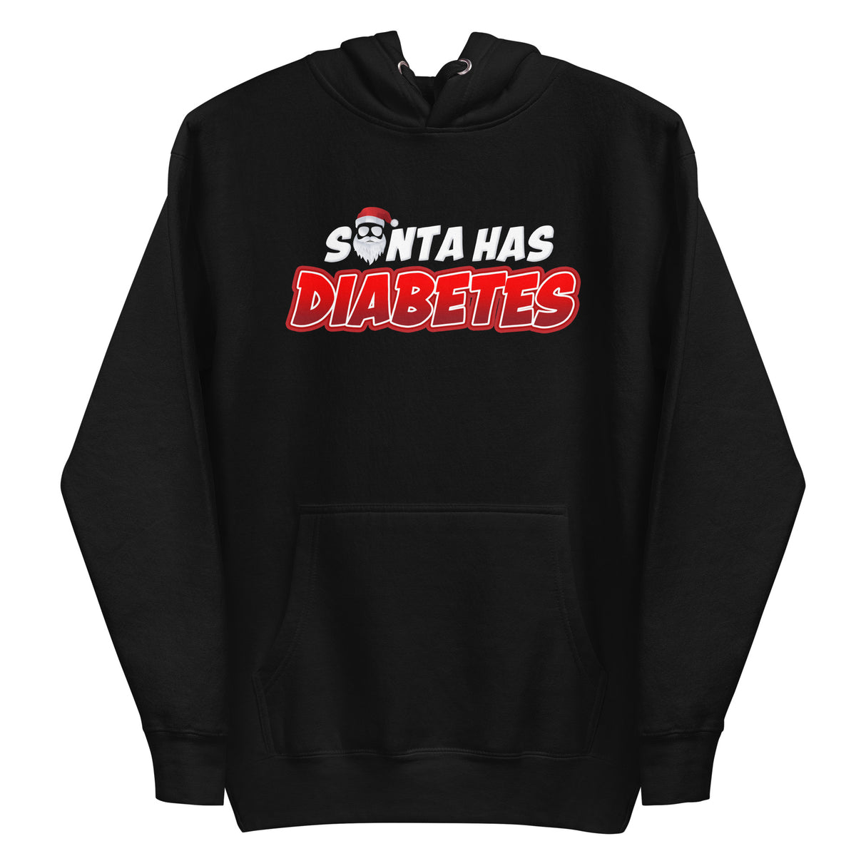 Santa Has Diabetes Premium Hoodie