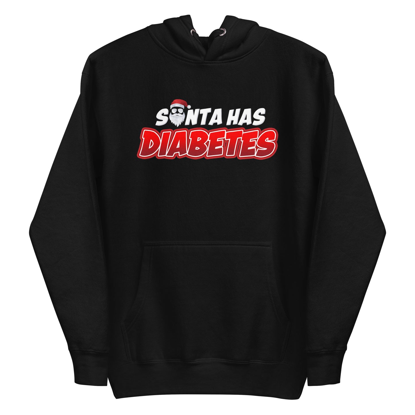 Santa Has Diabetes Premium Hoodie