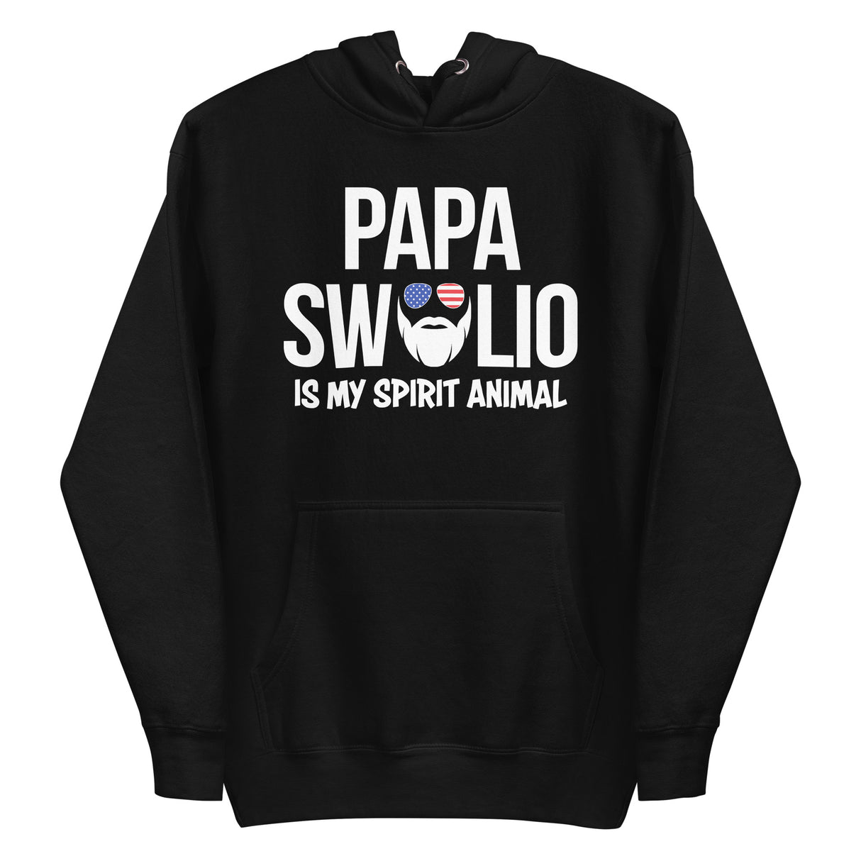 Papa Swolio Is My Spirit Animal Premium Hoodie