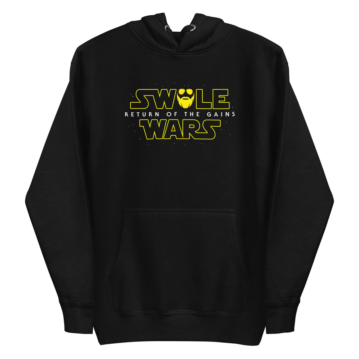 Swole Wars Yellow Premium Hoodie