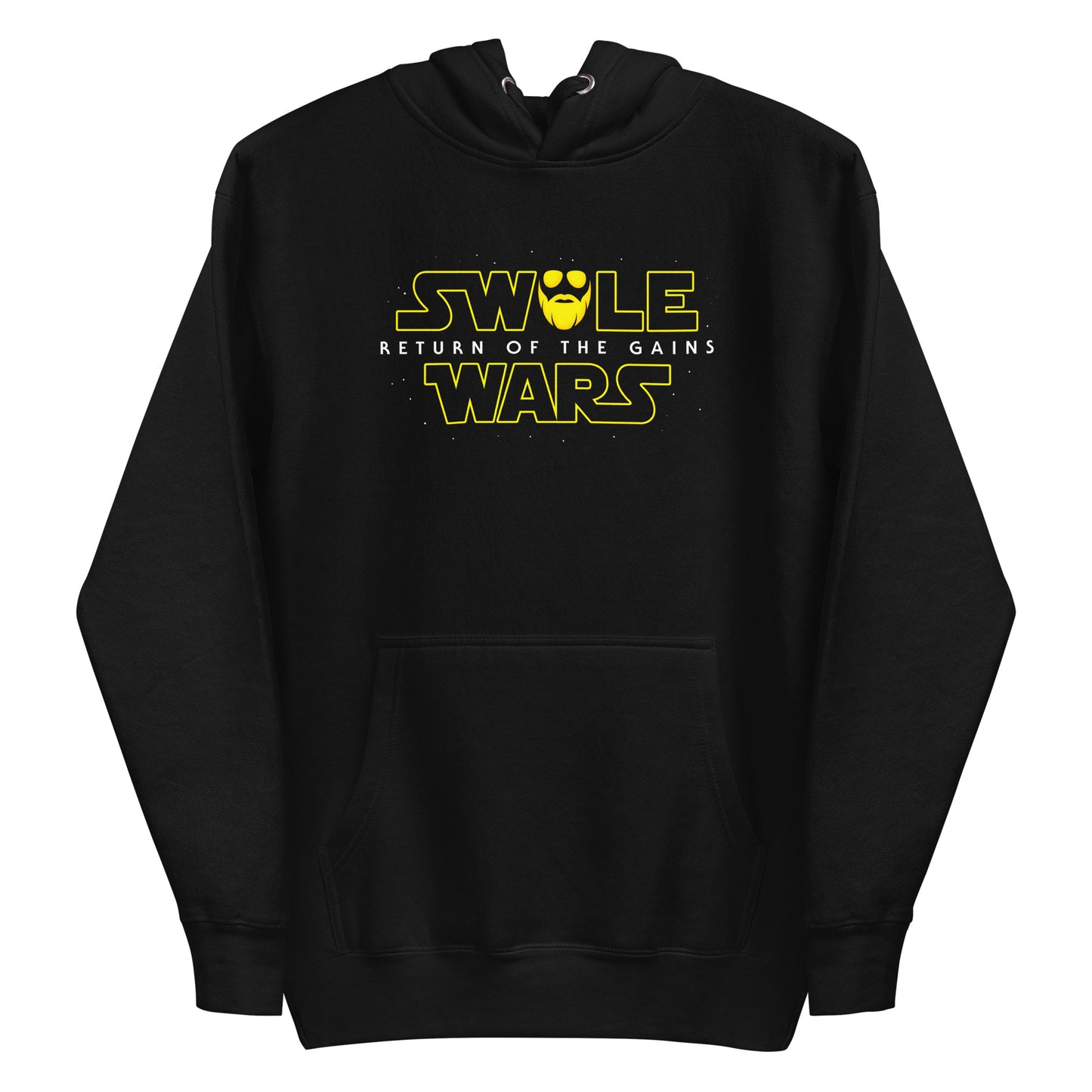 Swole Wars Yellow Premium Hoodie