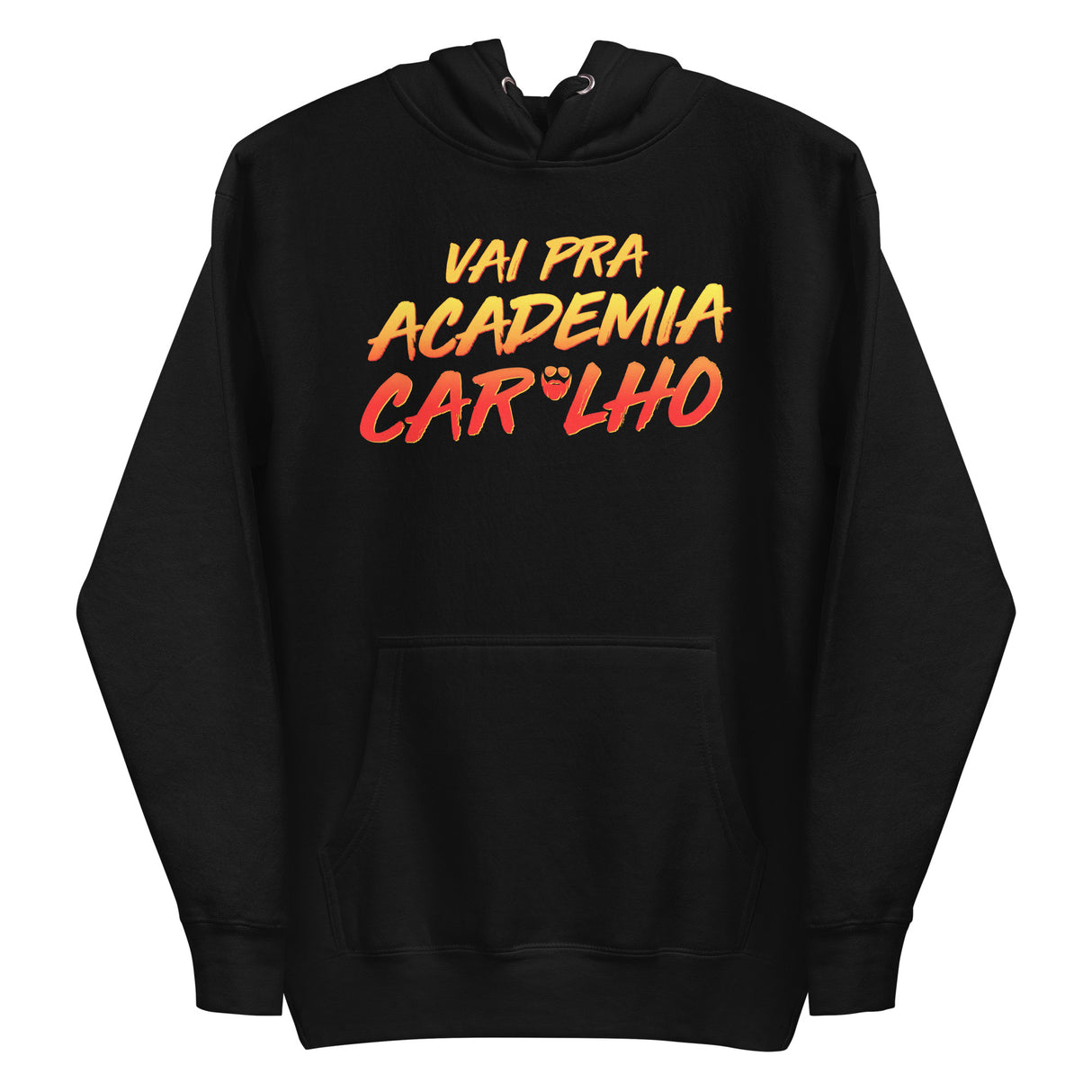 Vai Pra Academia Caralho Premium Hoodie