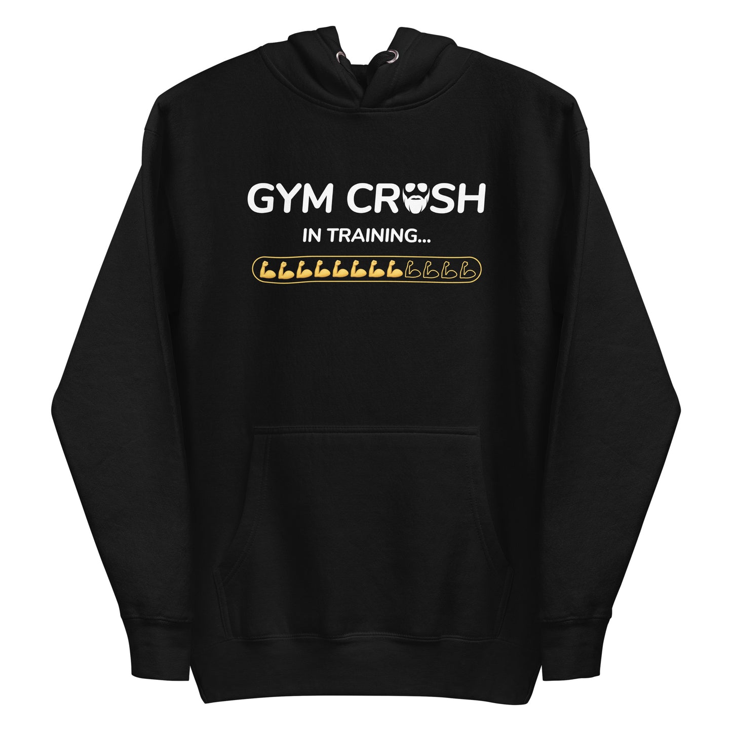 Gym Crush In Training (Bicep) Premium Hoodie