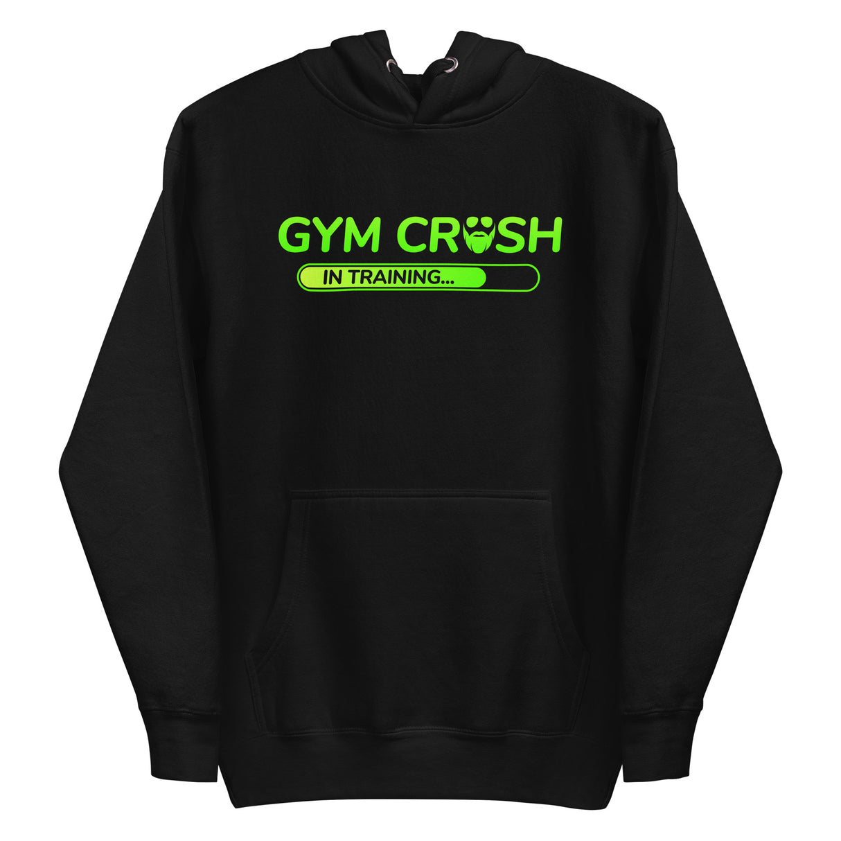 Gym Crush In Training (Green) Premium Hoodie