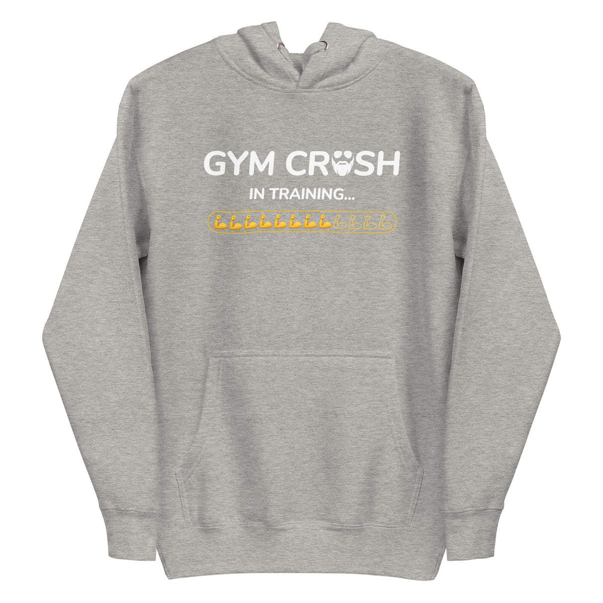 Gym Crush In Training (Bicep) Premium Hoodie