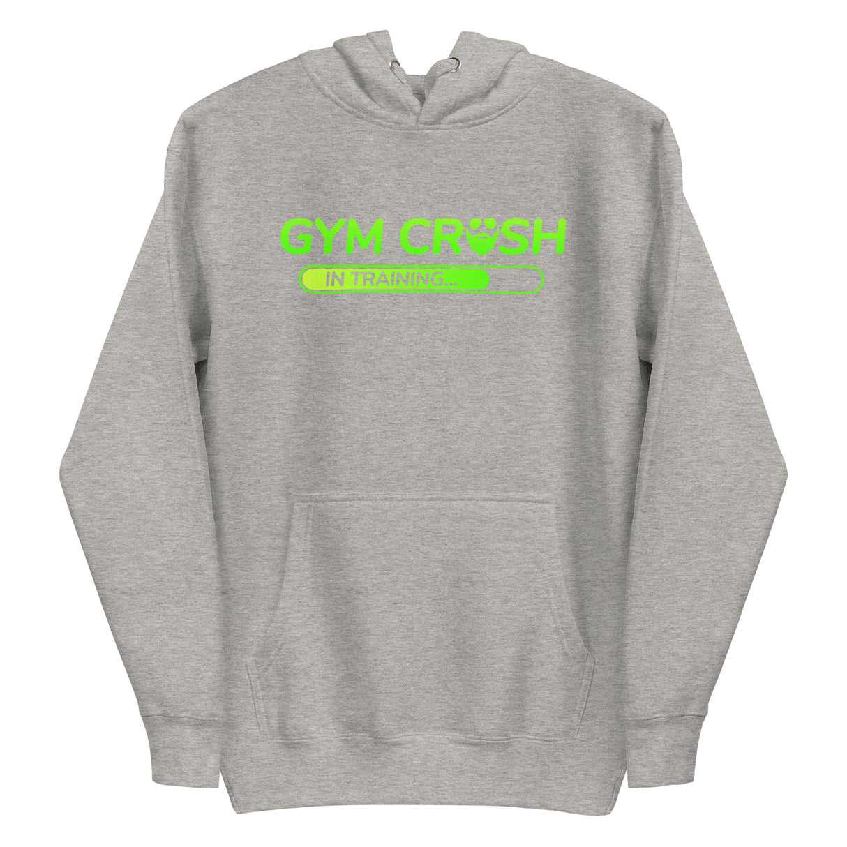 Gym Crush In Training (Green) Premium Hoodie