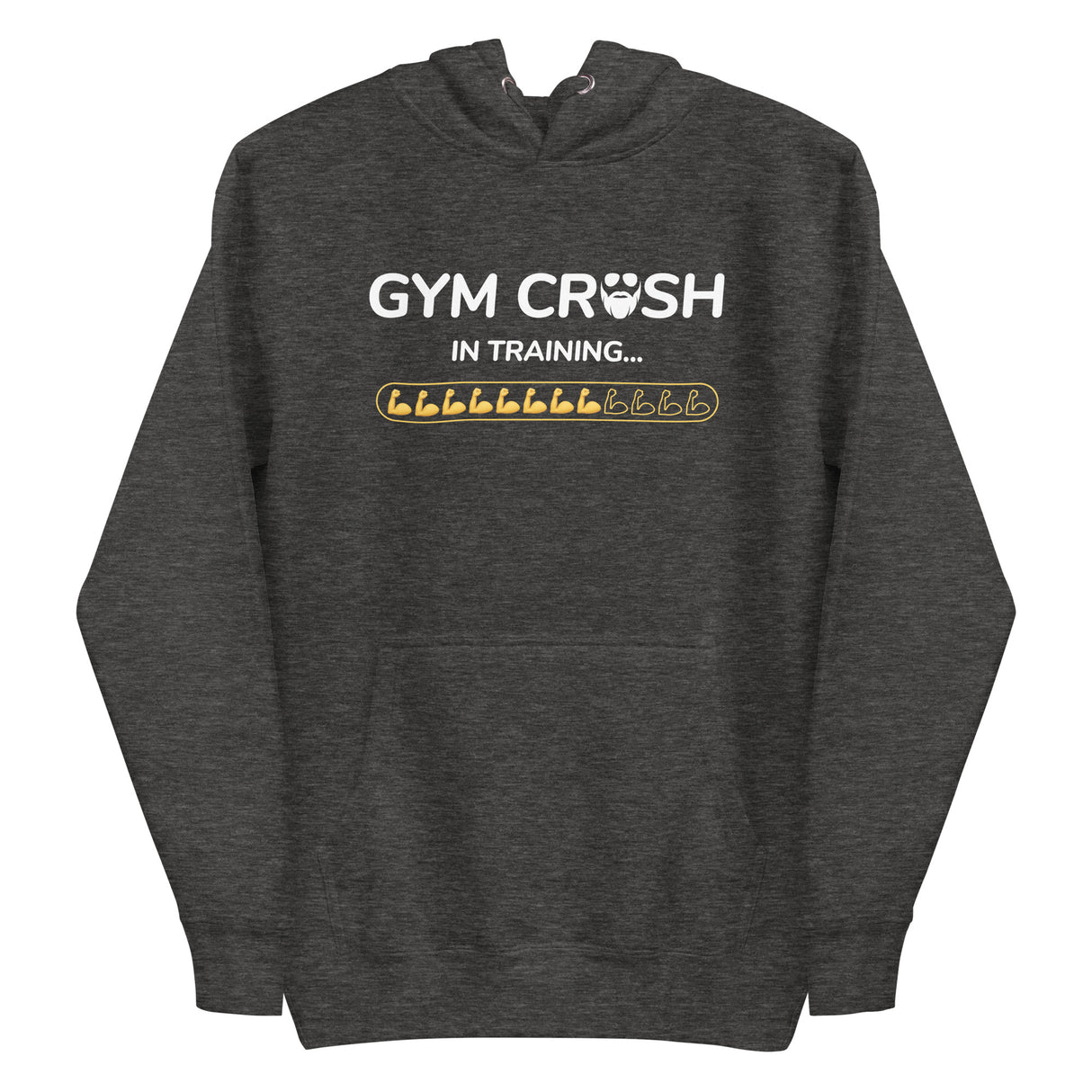 Gym Crush In Training (Bicep) Premium Hoodie