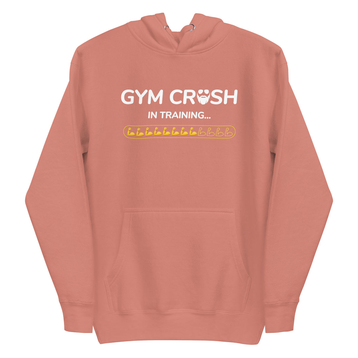 Gym Crush In Training (Bicep) Premium Hoodie