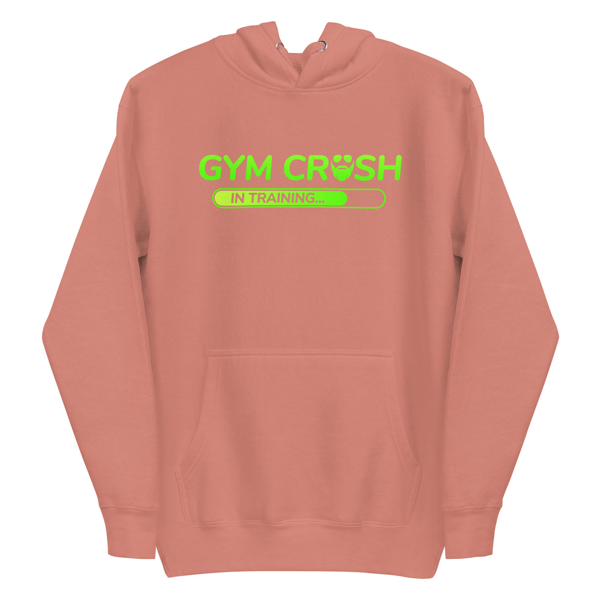 Gym Crush In Training (Green) Premium Hoodie