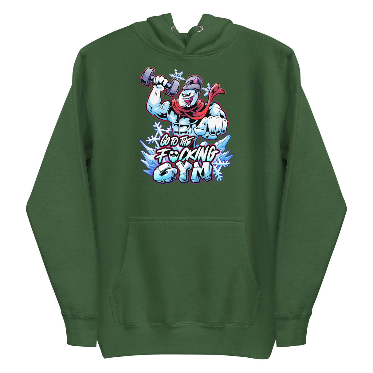 Frosty The SwoleMan Premium Hoodie