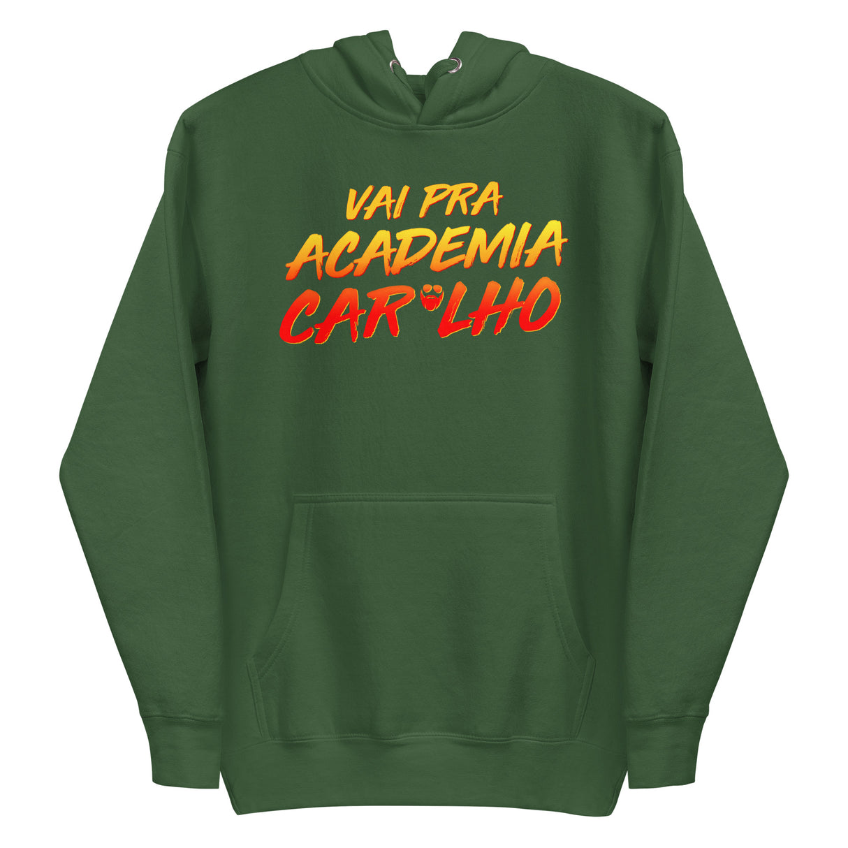 Vai Pra Academia Caralho Premium Hoodie