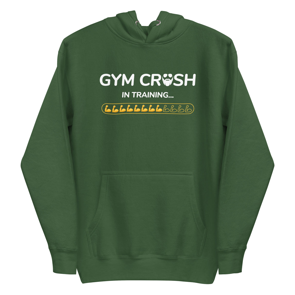 Gym Crush In Training (Bicep) Premium Hoodie
