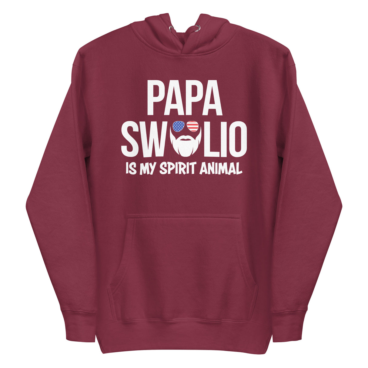 Papa Swolio Is My Spirit Animal Premium Hoodie
