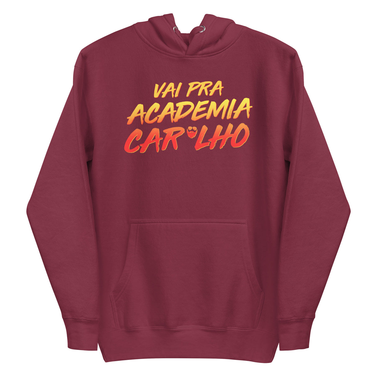 Vai Pra Academia Caralho Premium Hoodie